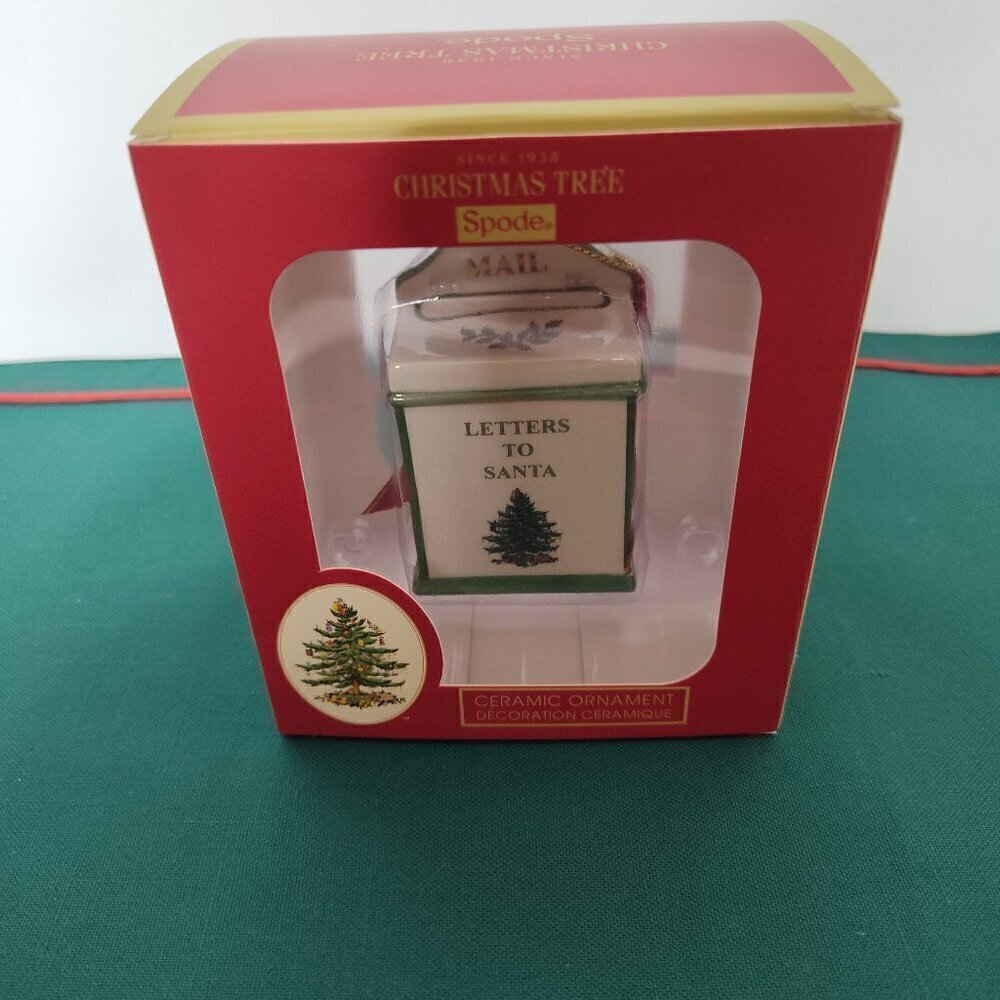 Spode Holiday Letters to Santa Ornament